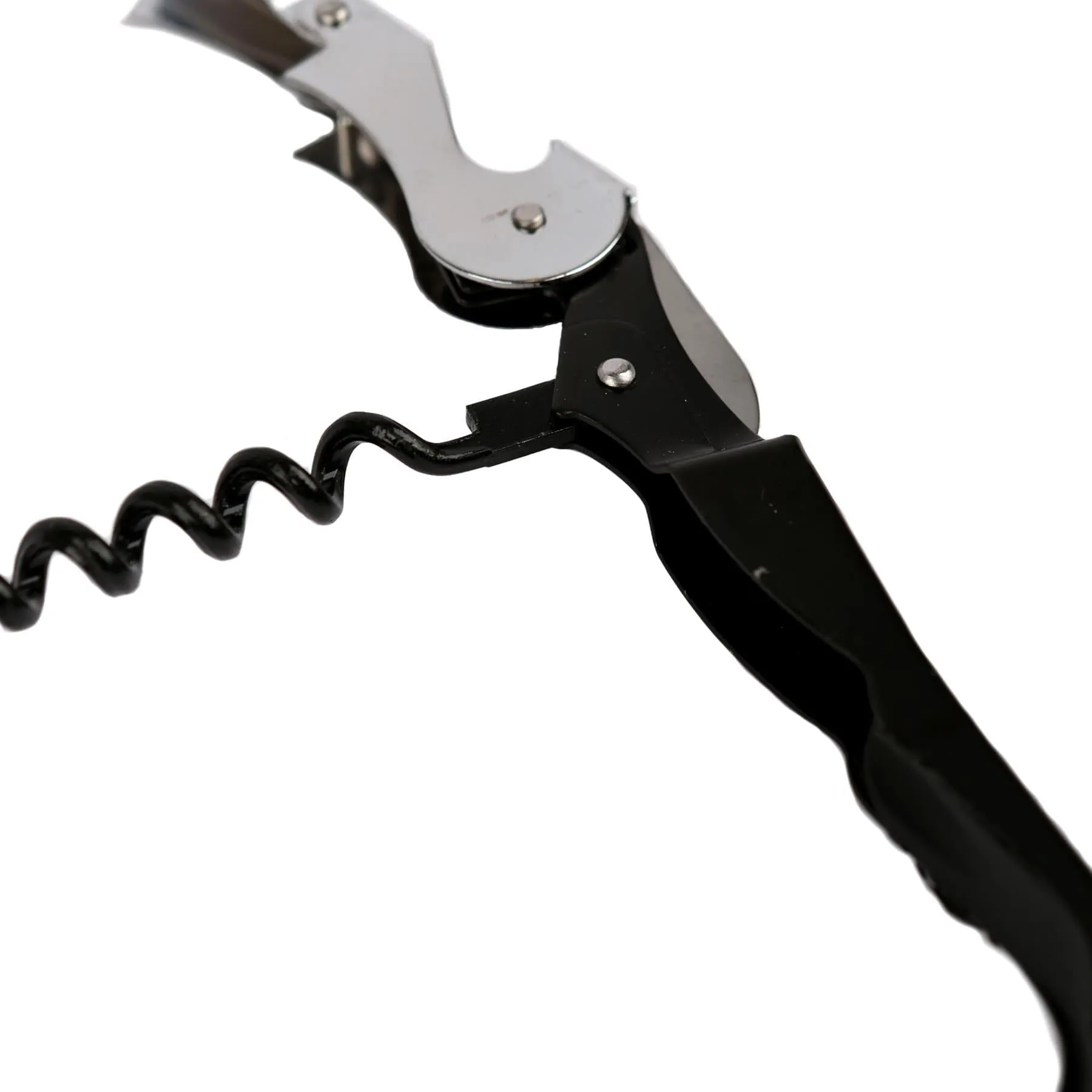 3-in-1 Waiters Friend Corkscrew - Black - By Excellent Houseware