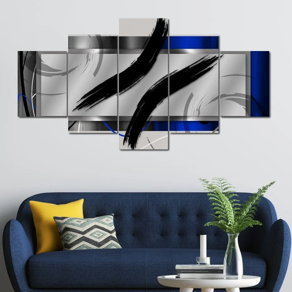 Abstract Rectangle Blue - Mateo