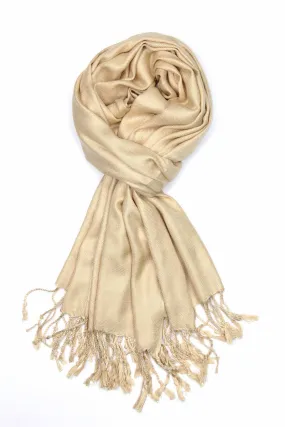 Achillea Champagne Pashmina Scarf