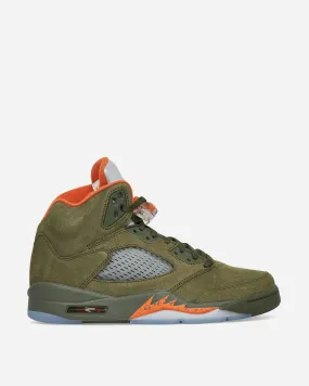 Air Jordan 5 Retro Sneakers Army Olive