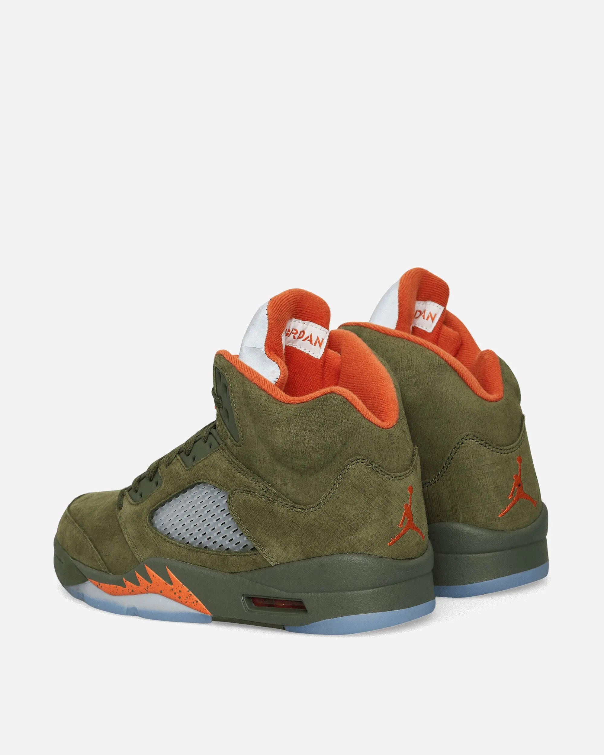 Air Jordan 5 Retro Sneakers Army Olive