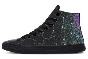 Aurora High Tops - Classic Premium Canvas Shoes with Comfortable and Durable Soles