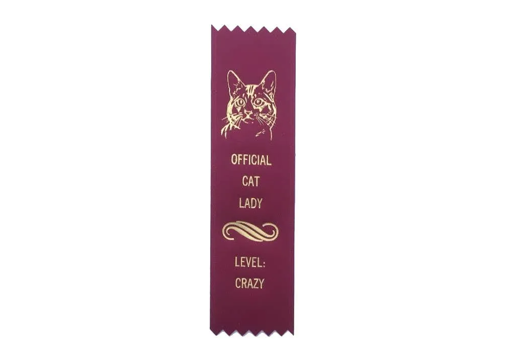 Award Ribbon | Cat Lady