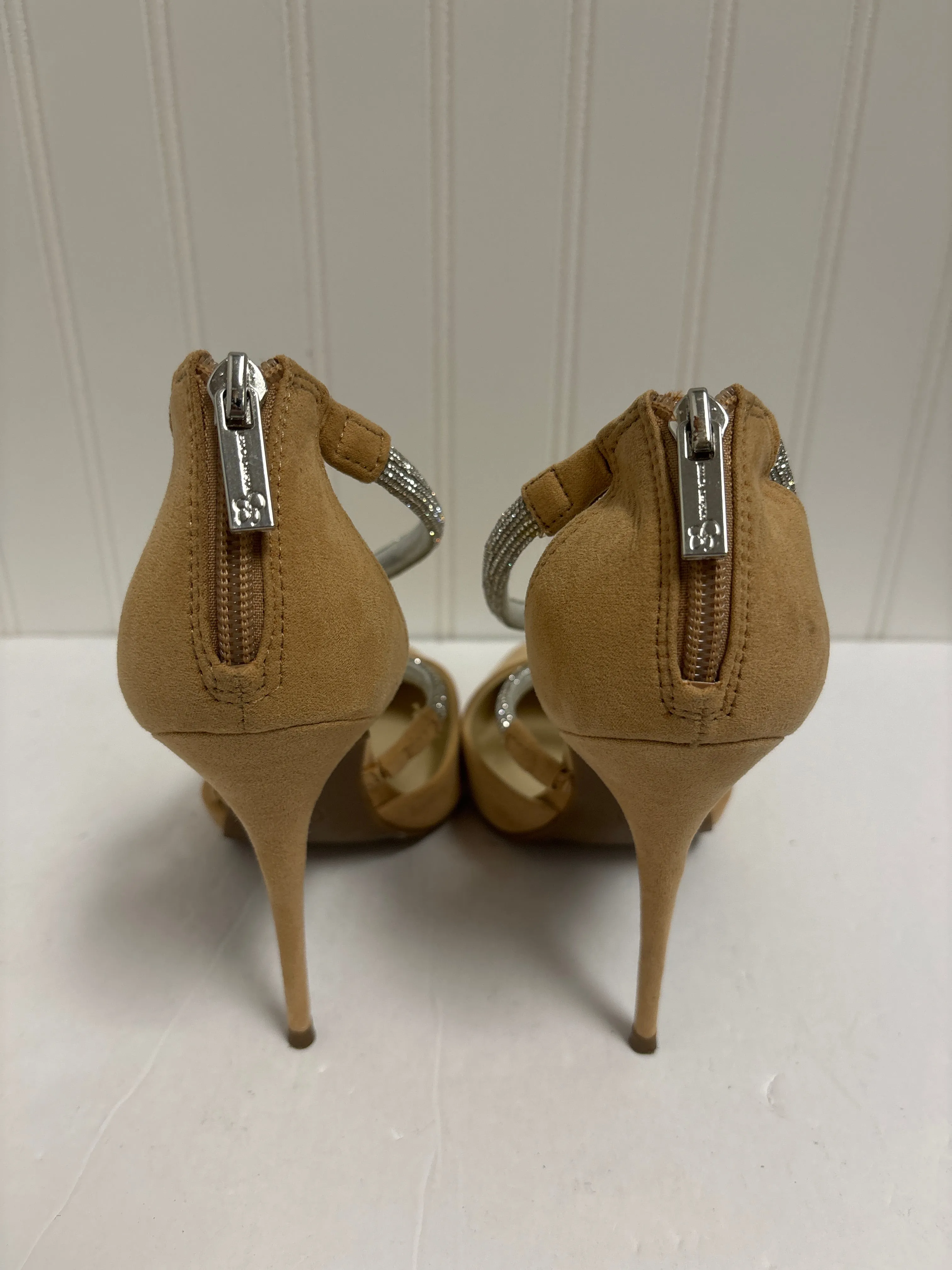 Beige Shoes Heels Stiletto Jessica Simpson, Size 7.5