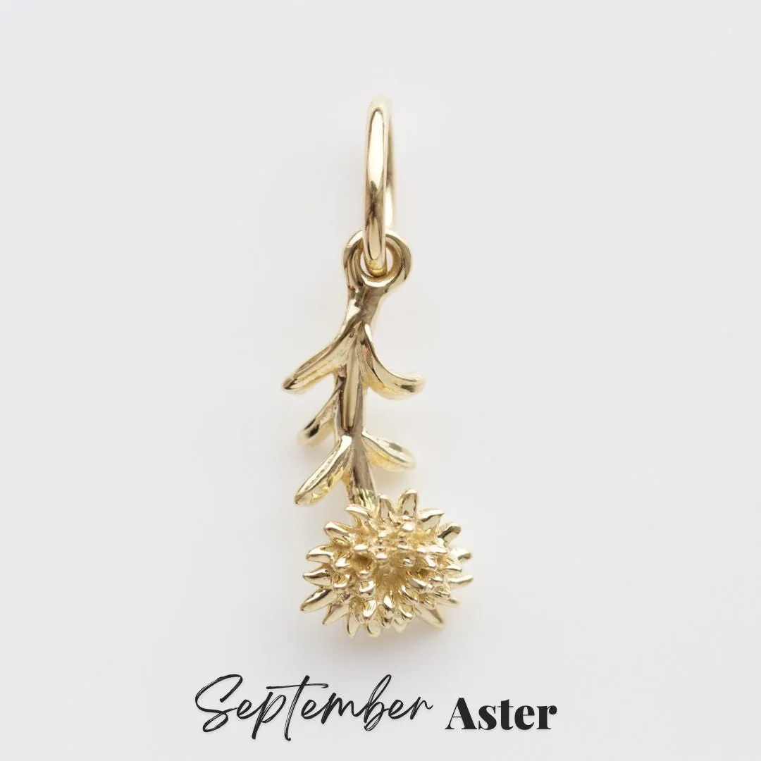 Birth Flower Charm