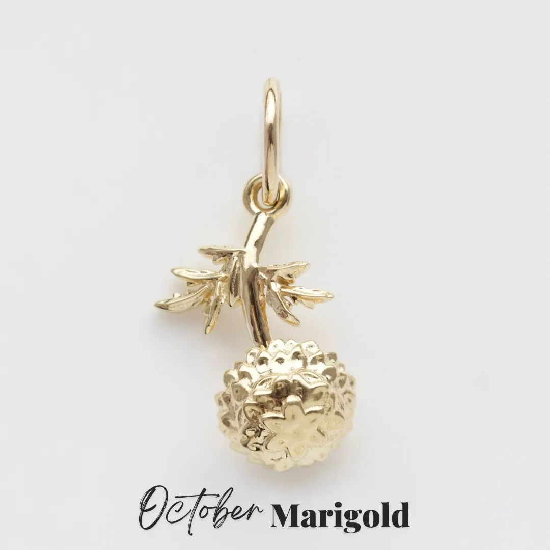 Birth Flower Charm