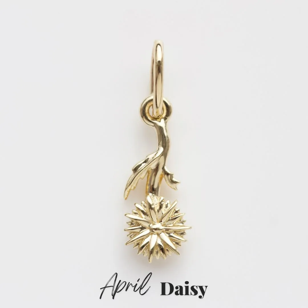 Birth Flower Charm