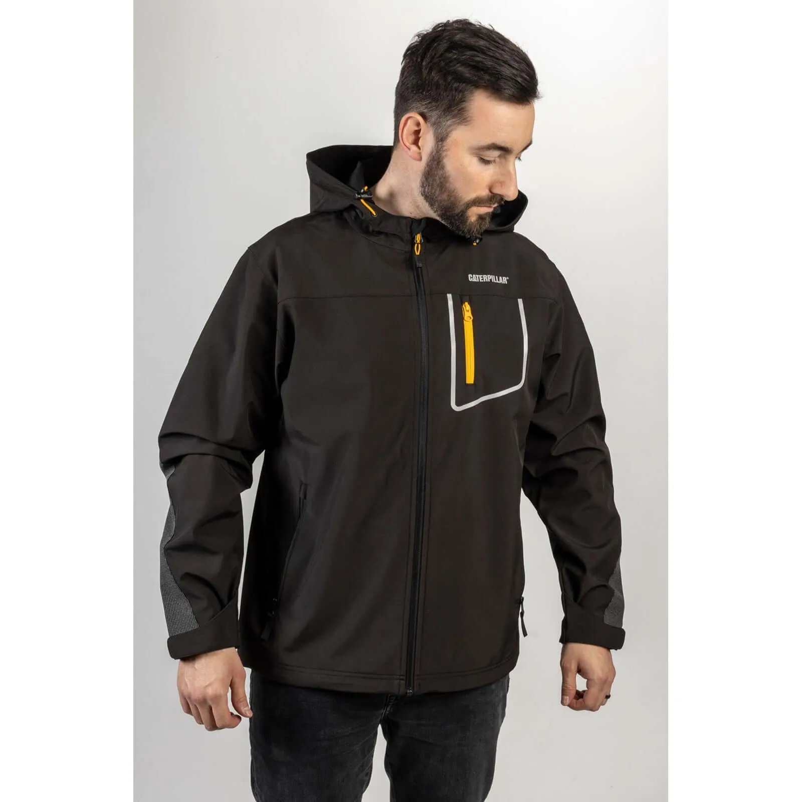 Caterpillar Capstone Hooded Soft Shell Jacket