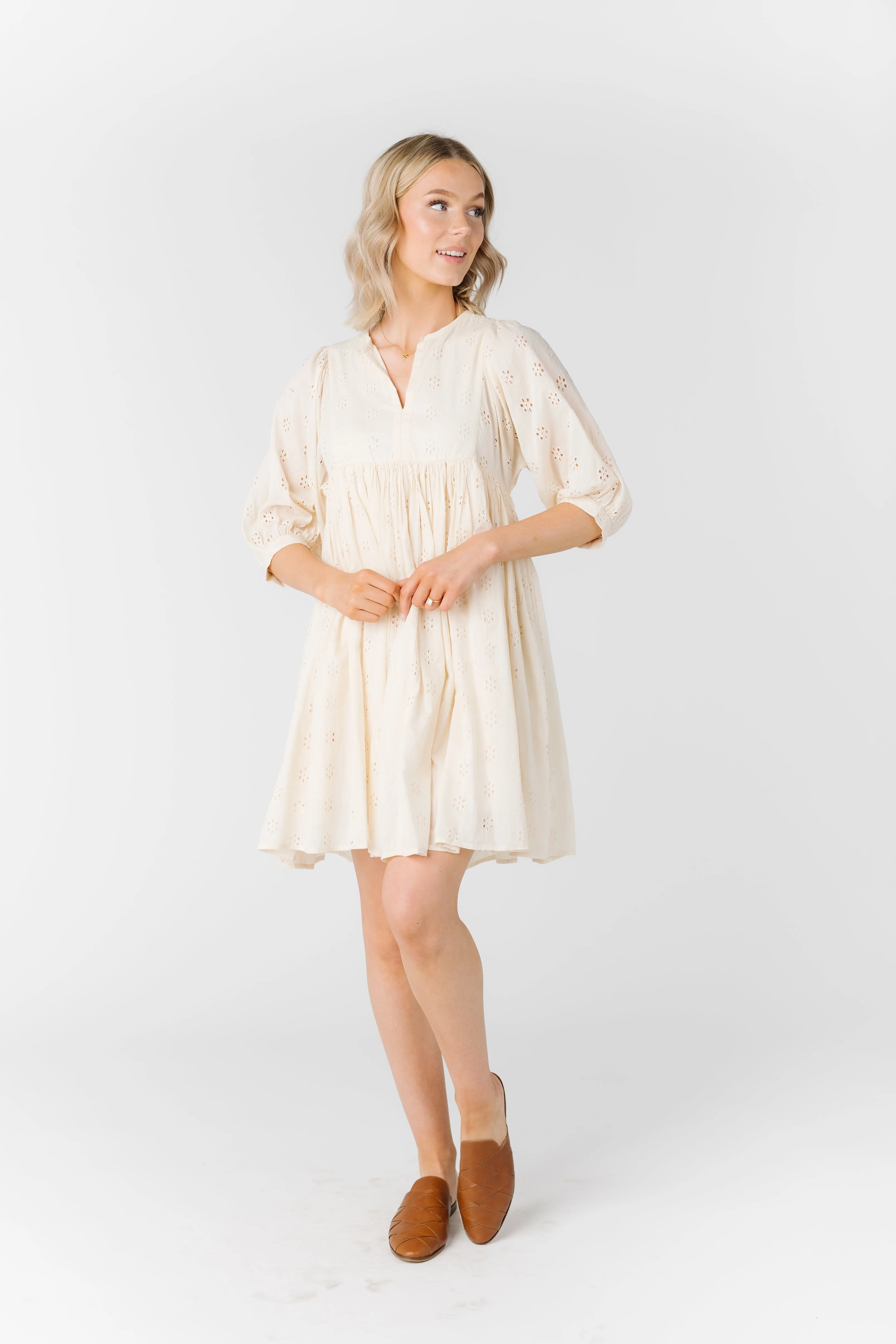 Citrus The Getaway Eyelet Dress