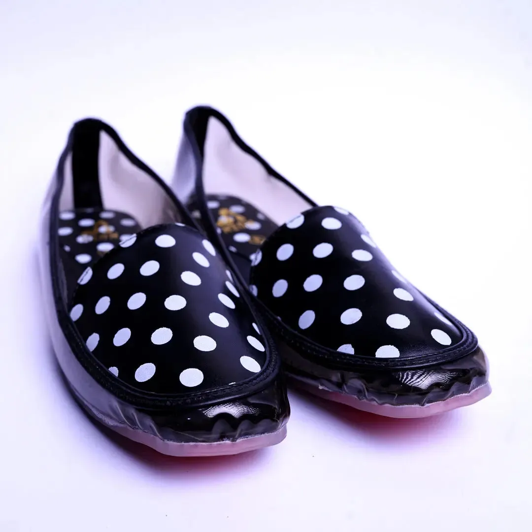 Dot Loafers BLACK