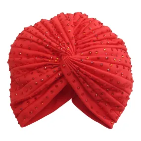 Estelle Turban in Red