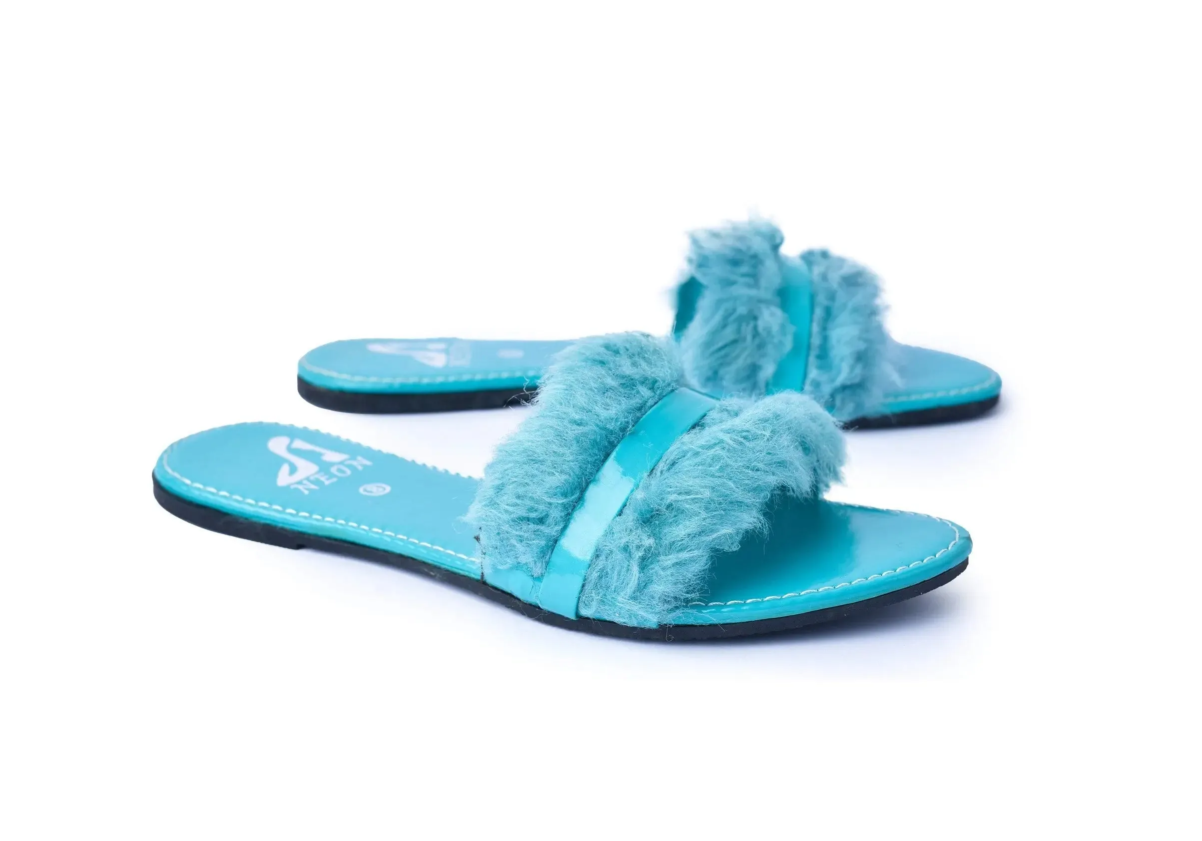 FUR FLAT SLIDERS