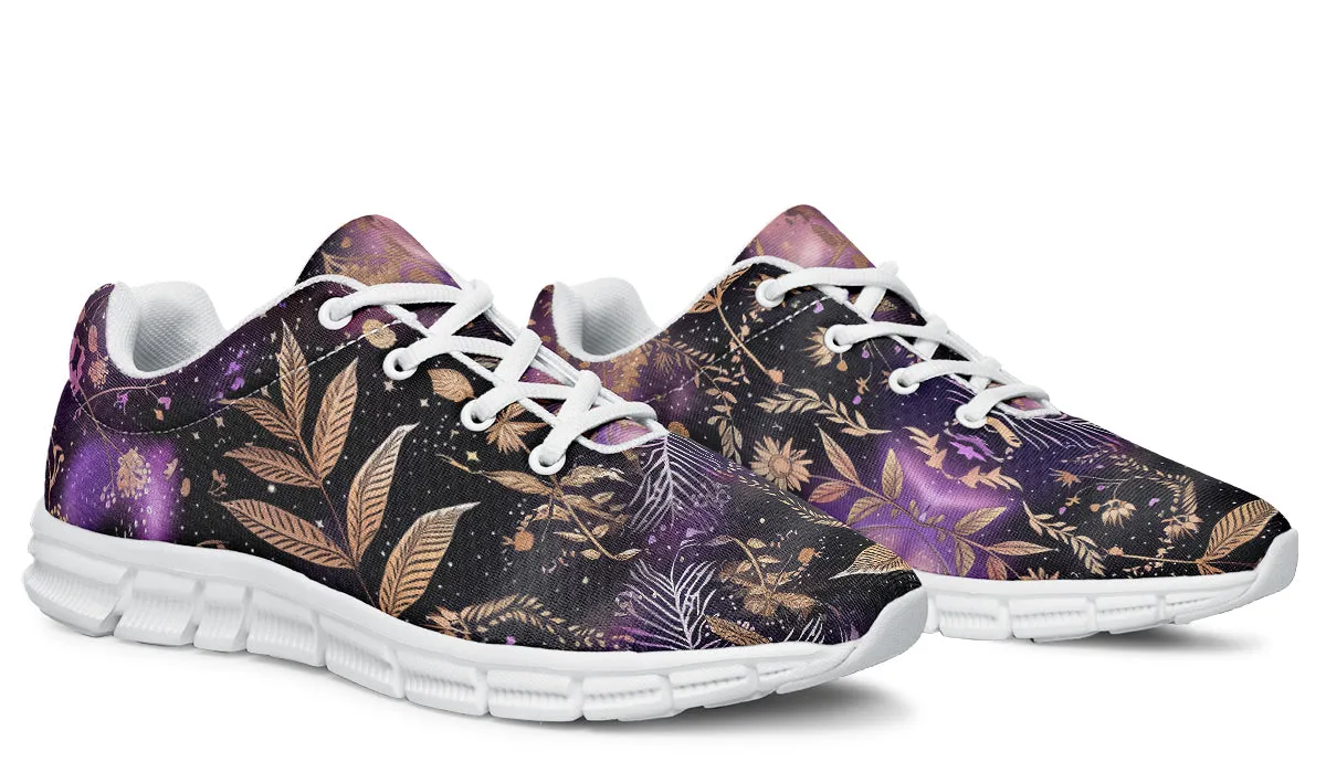 Galactic Bloom Athletic Sneakers - Light Breathable and Comfortable Sports Shoes with Anti-Slip Soles