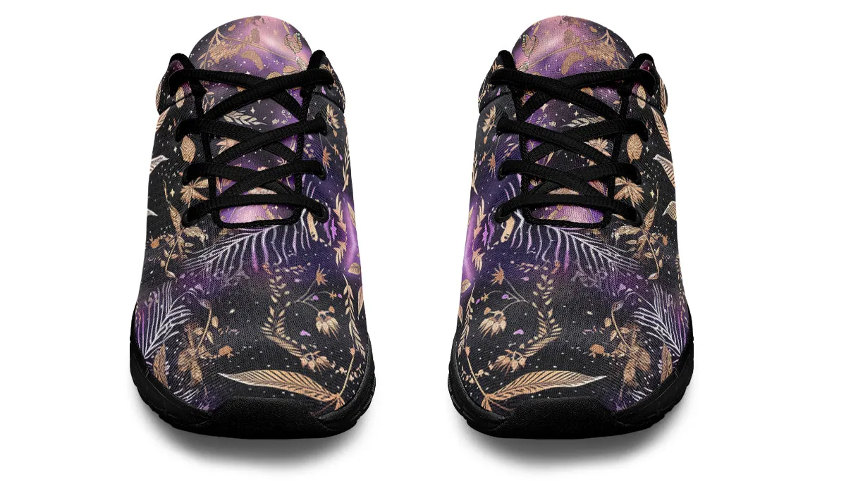 Galactic Bloom Athletic Sneakers - Light Breathable and Comfortable Sports Shoes with Anti-Slip Soles