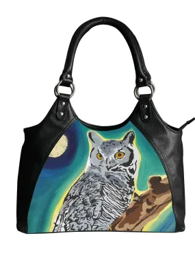 Great Horned Owl Retro Cat- The Wise One