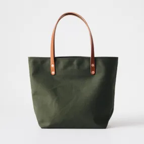 Green Canvas Tote