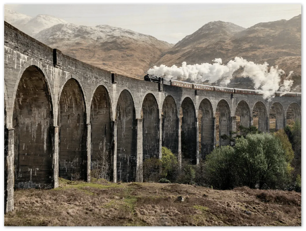 Highland Train - Print