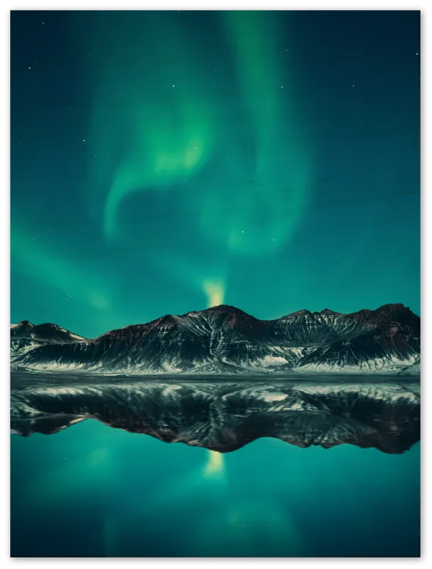 Iceland Aurora Lights - Print