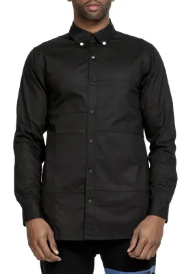 Konus Men's Button Down / Duel In Black