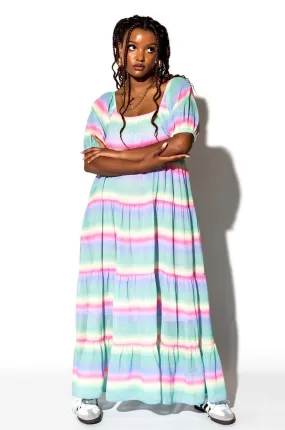 Lucky Lady Maxi Dress in Sugar High