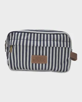 Men's Republic Canvas & Microfiber Leather Toiletry Bag