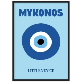 Mykonos Retro Wall Art