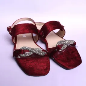 NBS-E9918 Maroon Slipper