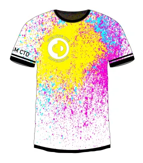 Neon Spray White Jersey