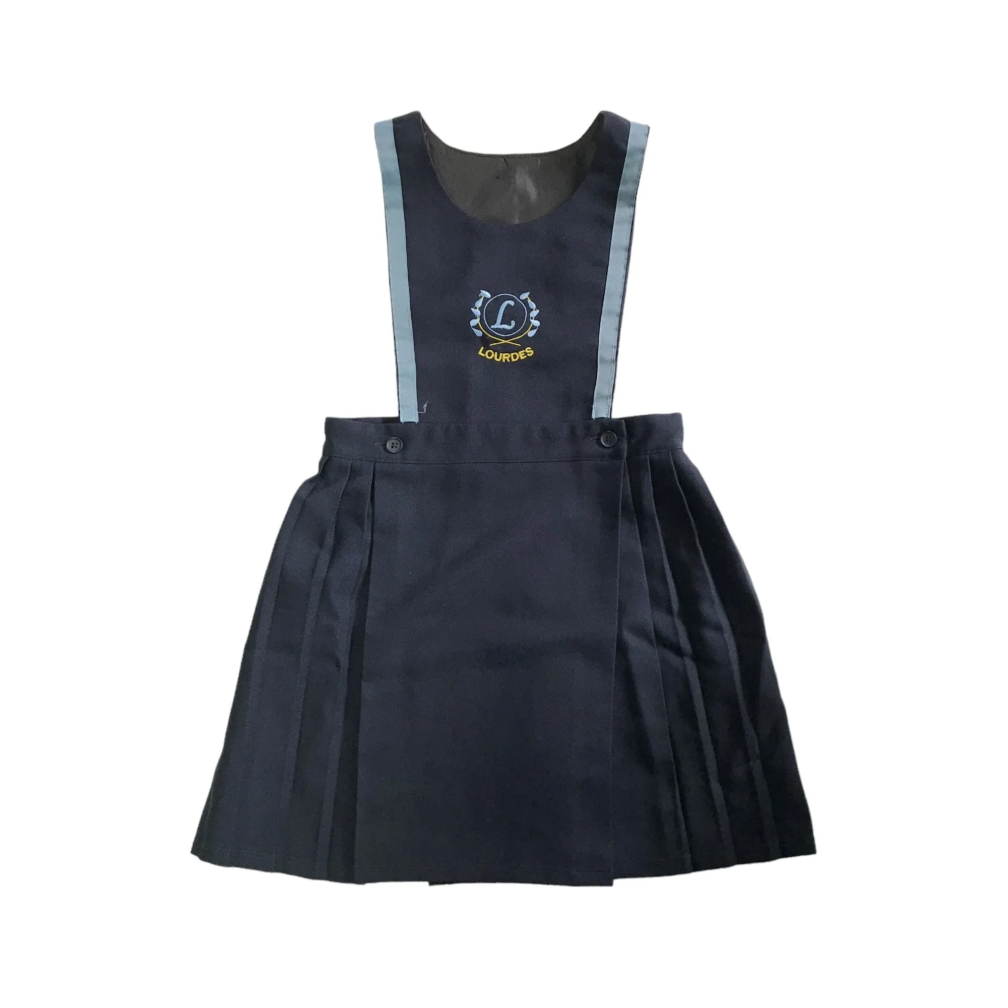 *Our Lady of Lourdes Primary Navy Blue Pinafore Bib