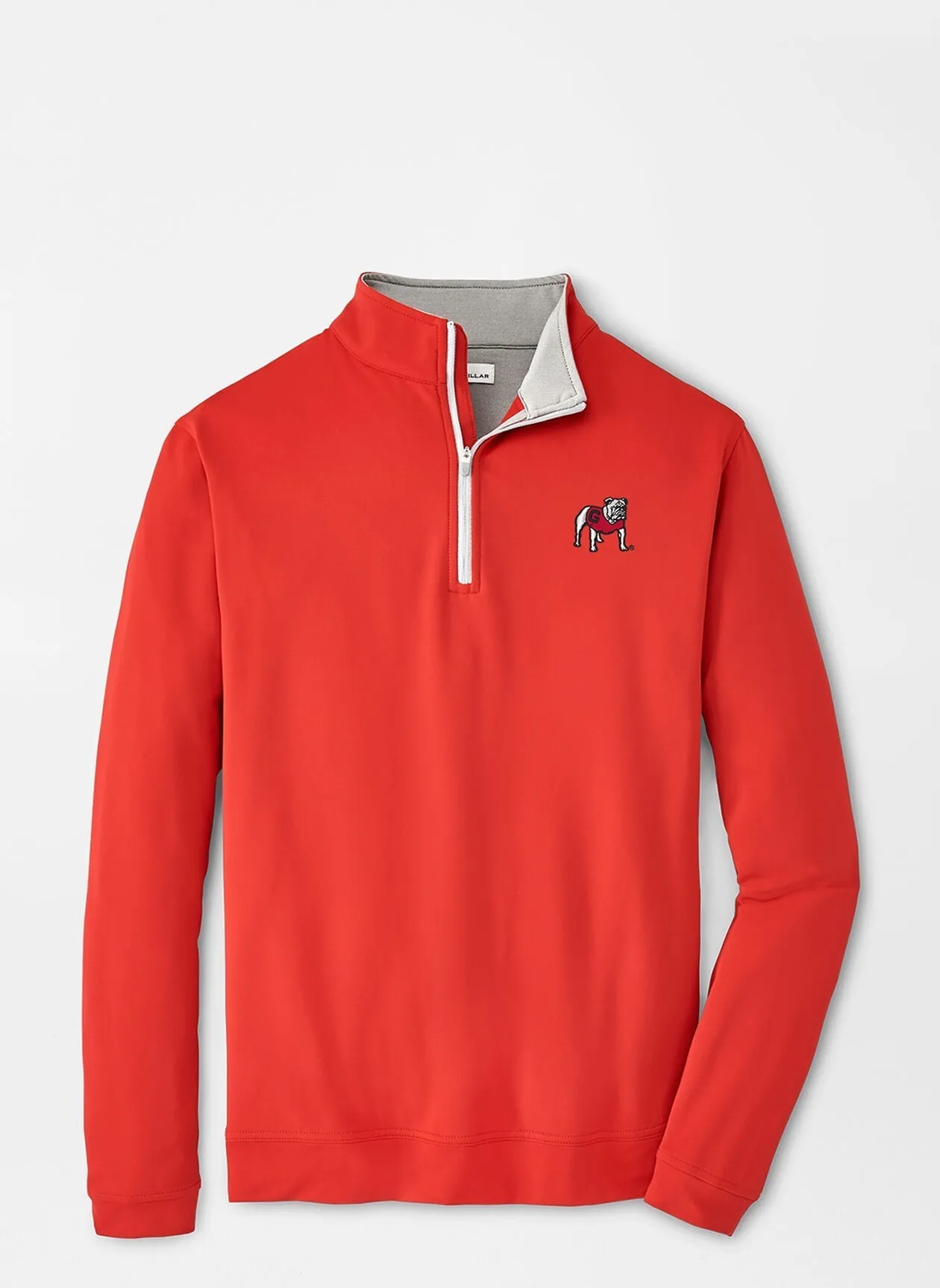 Peter Millar Georgia Standing Bulldog Perth Performance Quarter-Zip