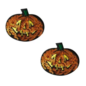 Pumpkin Sequin Nipple Cover Pasties