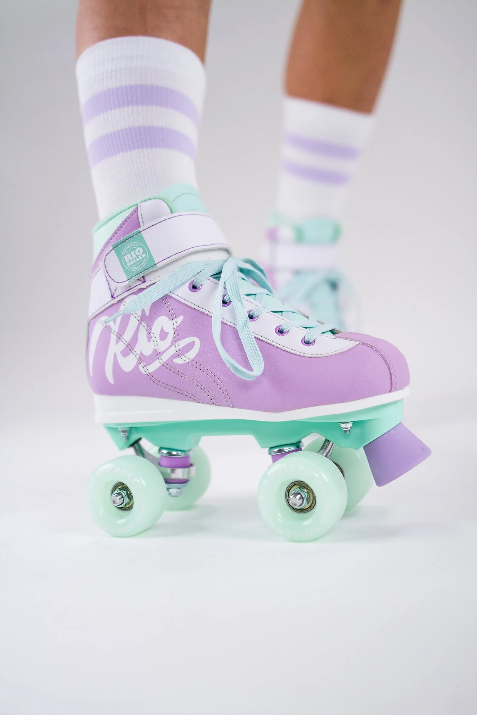 Rio Roller Milkshake Quad Roller Skates - Mint Berry