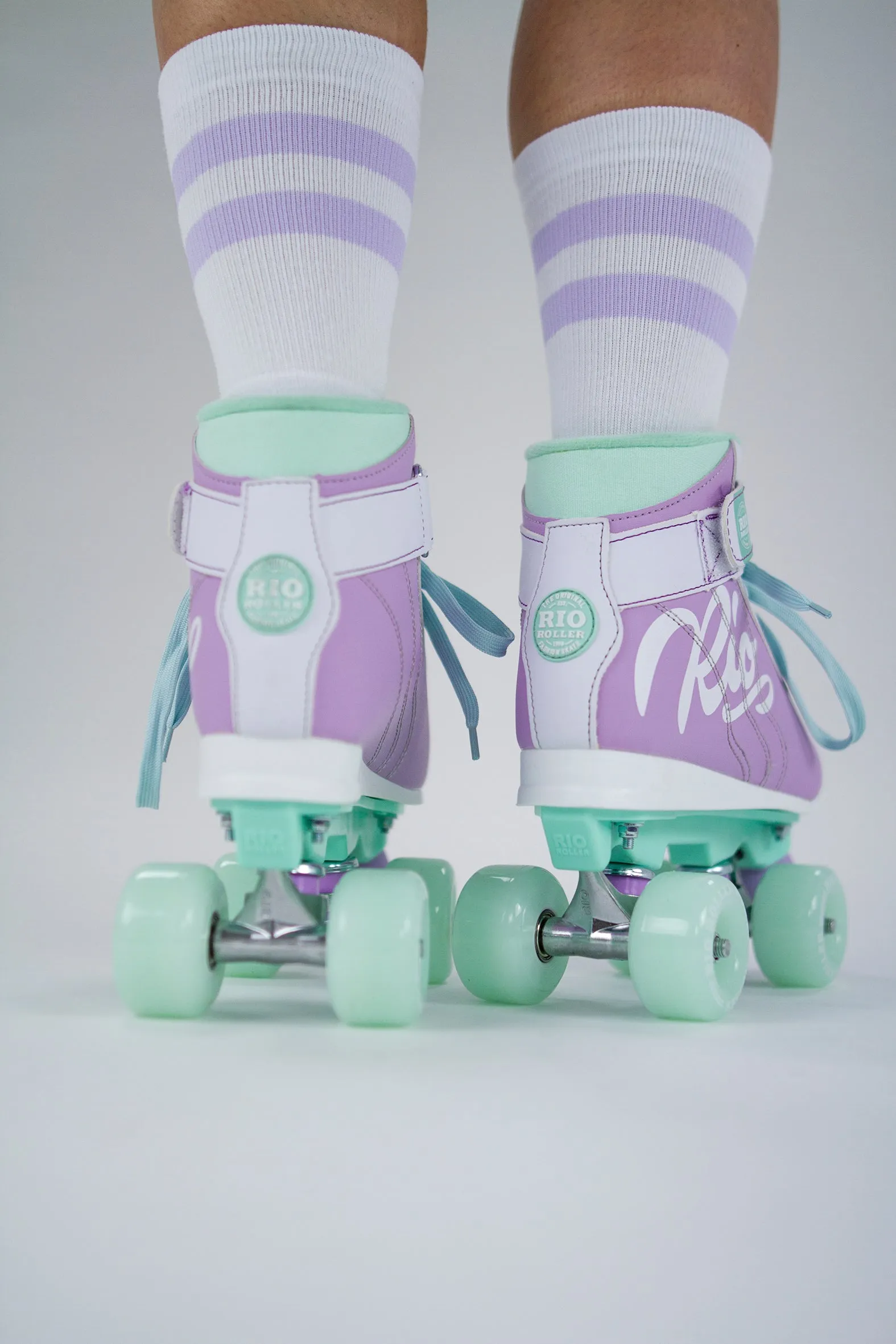 Rio Roller Milkshake Quad Roller Skates - Mint Berry