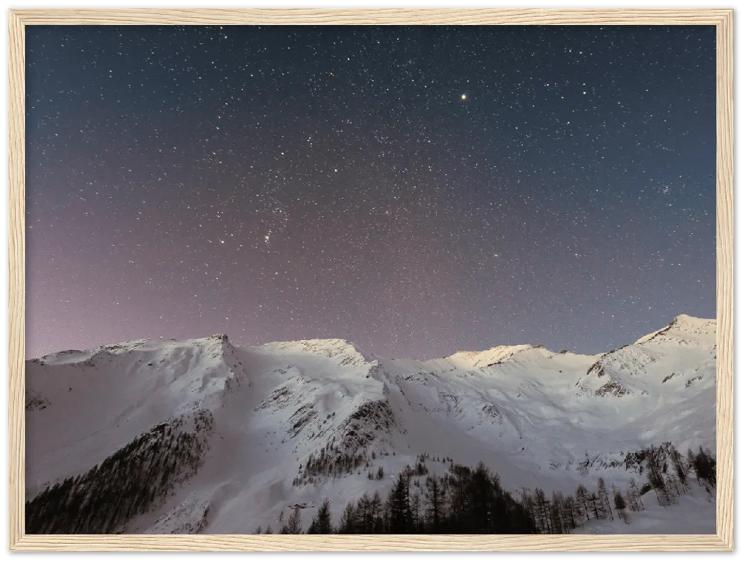 Starry Mountain - Print