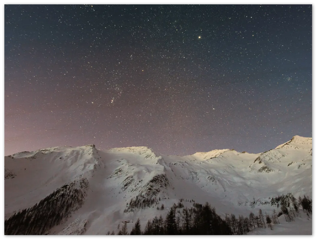 Starry Mountain - Print