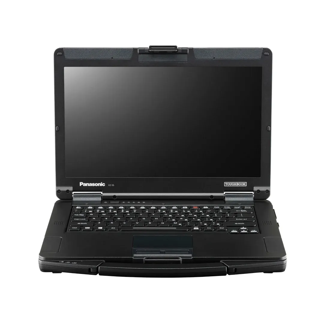 Toughbook FZ-55 MK2, FZ-55FZ009VM, 14" FHD Touch Outdoor-Readable, Intel Core i7-1185G7, Windows 11 Pro.