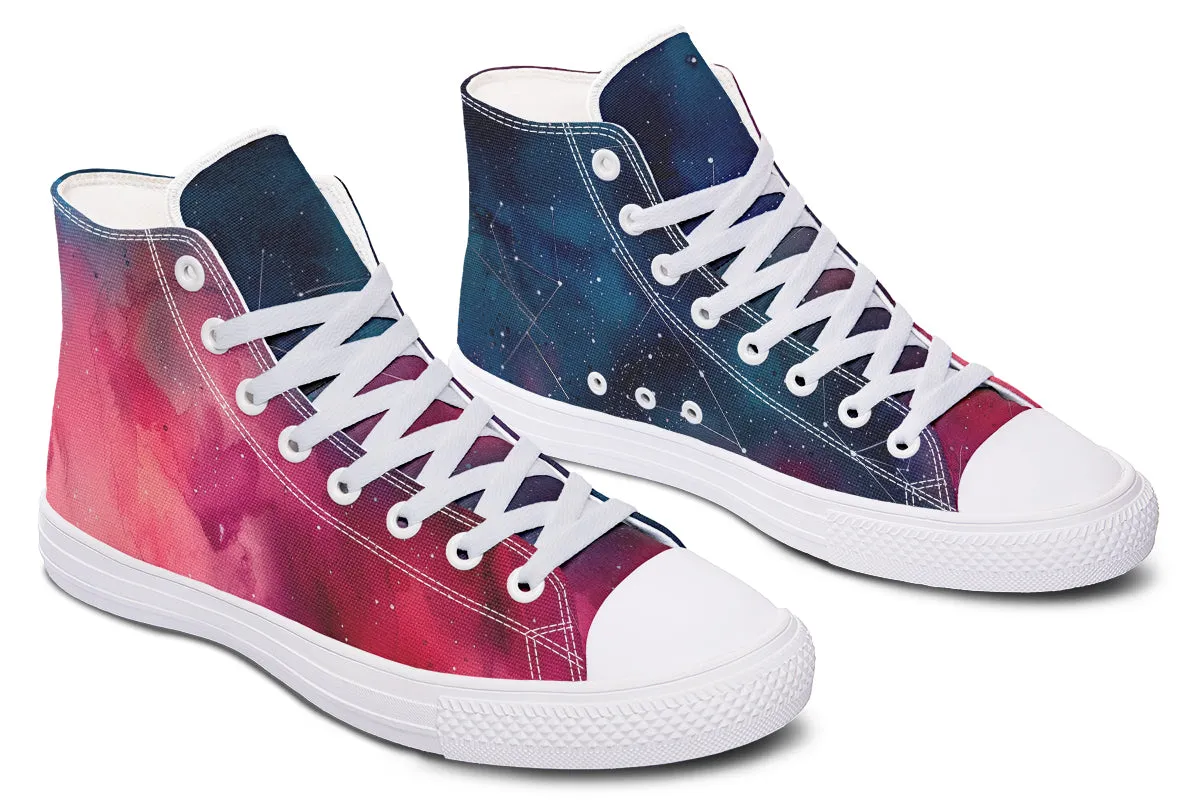 Twilight High Tops - Classic Premium Canvas Shoes with Comfortable and Durable Soles